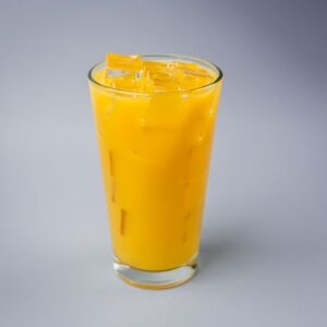 Glass of orange juice