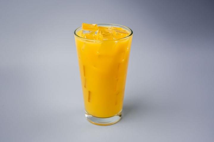 Glass of orange juice