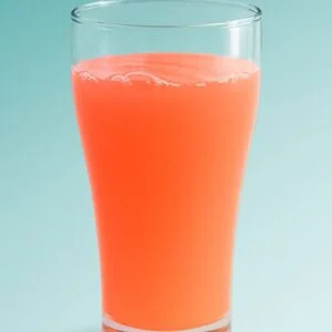 Tropical Rythyms juices in a glass